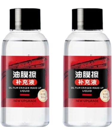 Automotive Oil Film Cleaning Brush 2Pcs Glasses Cleaner Oil Film Remover 50ml Quick-Cleaning Car Glass Oil Film Cleaner Oil Film Remover for Car Window Stain Remover for Car Oil Film Cleaning Brush - Buy Online on GoSupps.com