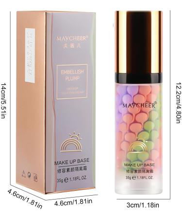  PUCHEN Colour | Face Makeup Base Skin Primer Natural Formula Excellent Moisturizing and Concealing Effect for Oily and Dry Skin - Buy Online on GoSupps.com