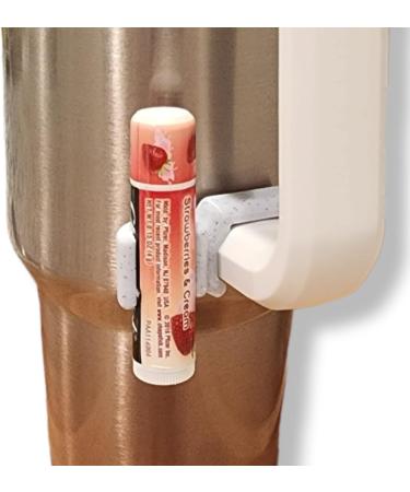 Lip Balm Holder for Stanley Cup 30oz/40oz - Marble | Convenient Accessory - Buy Online on GoSupps.com