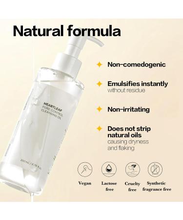 NAILKISS Cleansing Oil for Face 200ml - Plant-Based Makeup Remover & Blackhead Cleanser - Lightweight Pore Control for Sensitive Skin - Buy Online on GoSupps.com