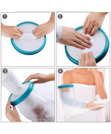 Nofaner Waterproof Arm Cover for Shower - Adult Arm Cast Protector (60cm) - Buy Online on GoSupps.com