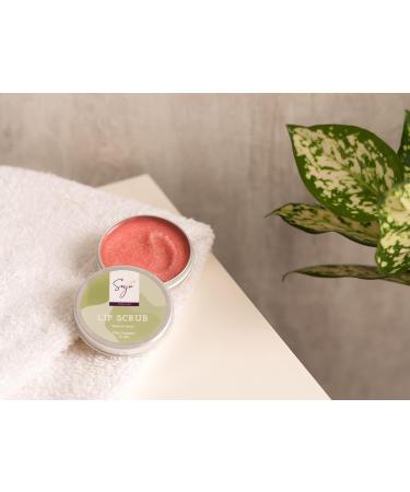 Lip Scrub for Men & Women - Watermelon Extract Vegan Cruelty-Free | Hydrate Dry & Chapped Lips | 10g - Buy Online on GoSupps.com