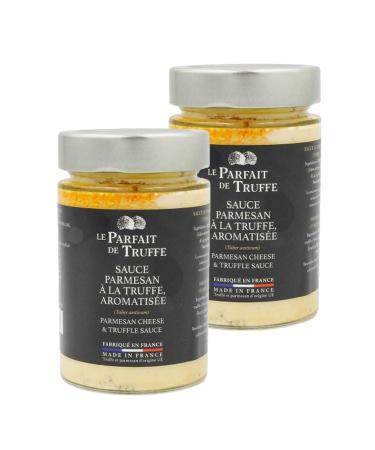 Lot 2x Parmesan and truffle sauce (5%) - 170g pot