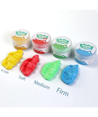 Cloud Putty - 4 Pack Therapy Putty for Kids - Hand Exercise, Stress Relief & Fine Motor Skills - 1.8 oz Each - Buy Online on GoSupps.com