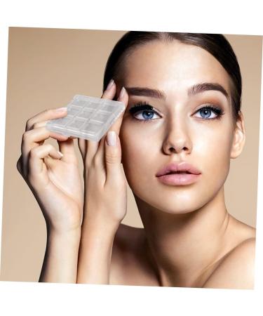 Housoutil Lip 3pcs Boxes Eye Shadow Box Empty Eyeshadow Containers Makeup Storage Case Lipstick Loose Powder Makeup Pallets - Buy Online on GoSupps.com