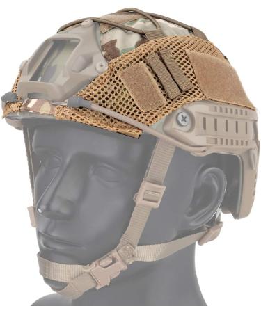 Blueana Tactical Helmet - Airsoft Military Fast Helmet Camouflage Cover (Size M) - Buy Online on GoSupps.com