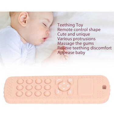 Silicone TV Remote Control Teether Toy for Babies - Peach Pink - Buy Online on GoSupps.com