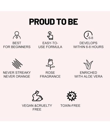 Face Tanning Drops - 14-Day Long-Lasting Self Tanner with Natural Ingredients | Quick Bronzing Drops for a Flawless Glow - Buy Online on GoSupps.com