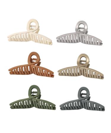 Hair Clips 12-Pack 4.1-inch Large Claw Clips Anti-Slip Strong Hold Hair Clips for Women's Long Hair Suitable for Thick Sparse and Long Hair Clips.