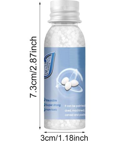 Tmianya 2-Part Temporary Tooth Set - Fill Fix & Restore Missing or Broken Teeth | Cosmetic Denture Solution (30ml) - Buy Online on GoSupps.com