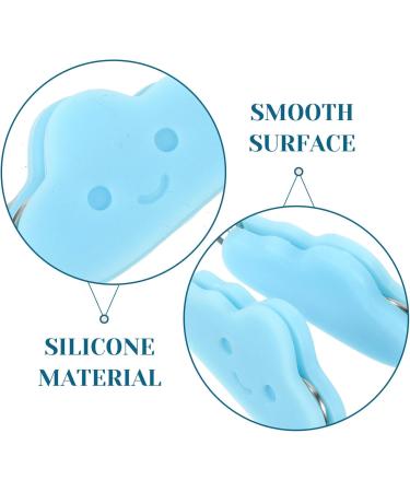 Healvian Nose Clip - Nose Up Lifting Corrector | Soft Silicone Slimming Device for Men - Sky Blue Beautifying Supplies - Buy Online on GoSupps.com