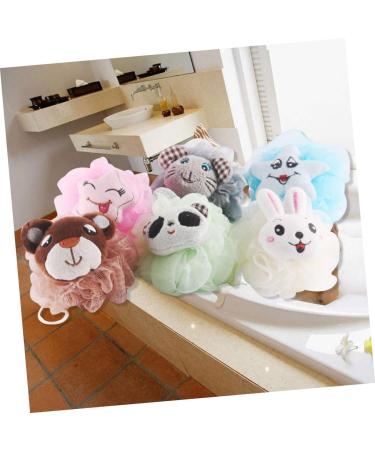 FOMIYES 6pcs Exfoliating Bath Sponges & Loofah Set - Perfect for Skin Care & Relaxation | International Shipping Available - Buy Online on GoSupps.com