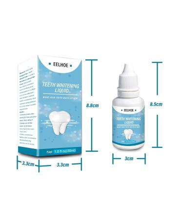 Yueci Teeth Whitening Liquid - Effective Teeth Bleach & Oral Health Care Kit for Whiter Smiles | International Shipping - Buy Online on GoSupps.com