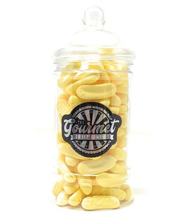 Foam Mini Bananas Victorian Gift Jar by The Gourmet Sweet Company