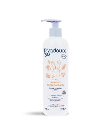 Rivadouce BIO, Organic Baby Liniment - Baby Wash and Change - Cleans and Protects Baby's Bottom - Fragrance Free