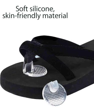 Silicone Toe Protectors - Non-Slip Transparent Pack of 6 | Comfort & Protection | International Shipping - Buy Online on GoSupps.com