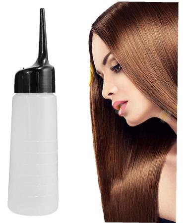 Zonfer 1pc 150ml Salon Hair Color Measuring Applicator Bottle Scale Hairdressing Hair Styling Tool - Buy Online on GoSupps.com