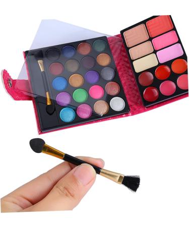 Mipcase 1pcs 32 Eyeshadow Powder Eyeshadow Matt Eyeshadow Pallet Palette Powder Eye Shadow Make up 1 count (Pack of 1) Rosy - Buy Online on GoSupps.com