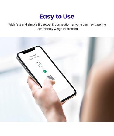 Etekcity Bluetooth Body Fat Scale - Smart Personal Scale for Weight BMI Muscle Mass & More - 180kg Capacity - Includes Batteries - Black ESF28 - Buy Online on GoSupps.com