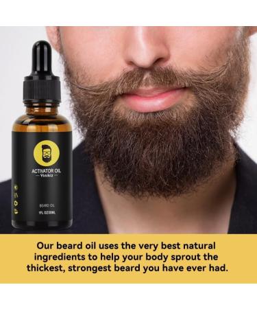 Beard Growth Kit - Natural Serum Oil Balm & Comb | Perfect Gifts for Men & Father's Day - Buy Online on GoSupps.com
