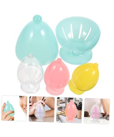 FRCOLOR 20 Pcs Beauty Egg Storage Box | Mini Makeup Powder Puff Cases & Sponge Holders | Perfect for Cosmetics & Blenders - Buy Online on GoSupps.com