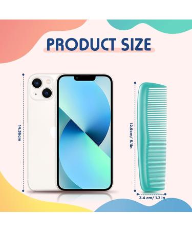 4-Piece Plastic Hair Combs Set for Women and Men - Fine and Standard Tooth Hair Cutting, Dressing, and Styling Combs - Hairdressing Barber Salon Tool - Multi Color - Buy Online on GoSupps.com