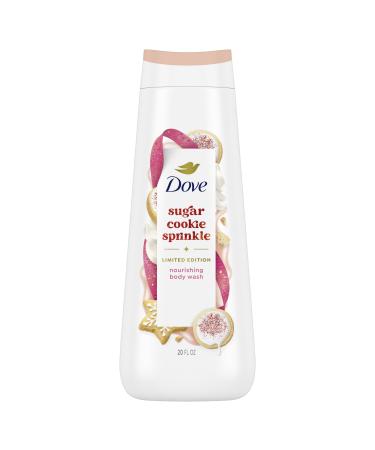 Dove Limited Edition Holiday Treats Body Wash Sugar Cookie Sprinkle for Deep Nourishment 20 oz