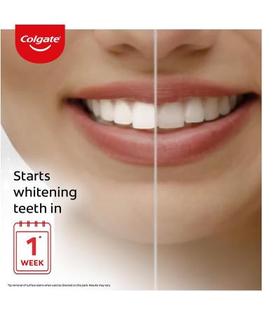Colgate Visible White Toothpaste Combo Pack - Teeth Whitening Enamel Safe Minty Fresh - 2 x 3.38 oz - Buy Online on GoSupps.com