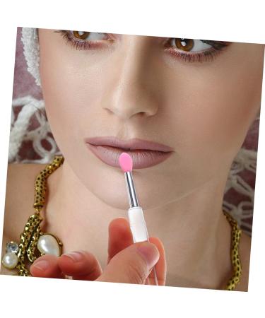 FRCOLOR 12 Pcs Silicone Lip Brush Set Portable Lipstick Applicators & Basting Brushes for Makeup | Ideal for Cream Eyeshadows & Cosmetics - Buy Online on GoSupps.com