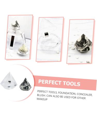 FOMIYES 3 Sets Sponge Eyeshadow Loose Powder Puff Face Powder Sponge Foundation Puff Pad Exfoliating Sponge Face Clean Makeup Travel Crystal Hydrophilic Polyurethane Mosan - Buy Online on GoSupps.com