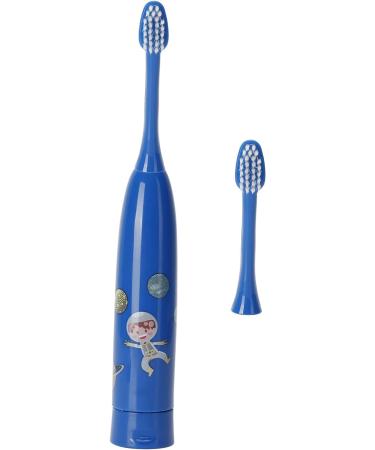 Best Electric Toothbrush for Kids - Waterproof Cartoon Design Dental Care - Dark Blue - Buy Online on GoSupps.com