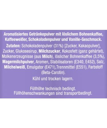 Buy Jacobs Cappuccino Choco Vanilla 500g - International Shipping | Premium Coffee Speciality Refill Bag - Buy Online on GoSupps.com