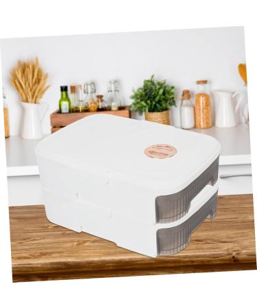 MAGICLULU Egg Storage Container Box Lid Style Holder Drawer Egg Eggs Organizer Type Storage For Refrigerator Tray Large Plastic - Buy Online on GoSupps.com