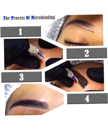 Beatifufu Skin Rings Tool Microblading Red Eyebrow Pigment Practice Pen Permanent Wmtz_ Kit - Buy Online on GoSupps.com
