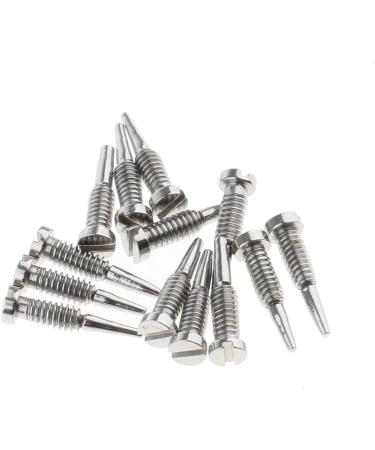 harayaa Screw Spring Hinge Repair Kit for Small Glasses Eyewear Silver 2.0x1.4x7.0mm - Buy Online on GoSupps.com
