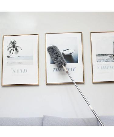 Set Duster Duster Household Do Not Lose Hair Blanket Household -Sweeping Bed Bottom Cleaning Artifact Crevice Cleaning -Absorbing Duster Handle Dusters Brushes (Co(White) - Buy Online on GoSupps.com