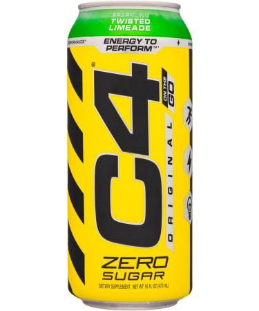  Cellucor Cellucor C4 Energy Carbonated 12 Drinks X 500 ml Lemonade Flavour - Buy Online on GoSupps.com
