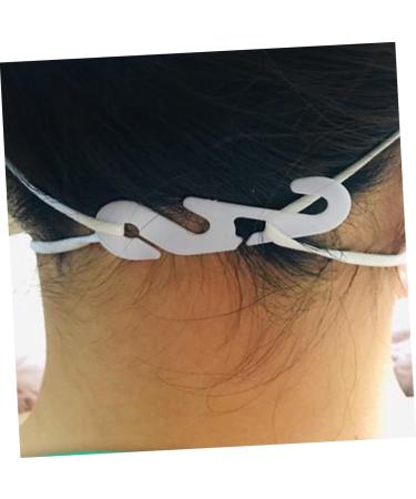 Clispeed 200st MA Extension Hook Cable Buckle for Face Cover | Extend Earring Ear Hooks - White - Buy Online on GoSupps.com