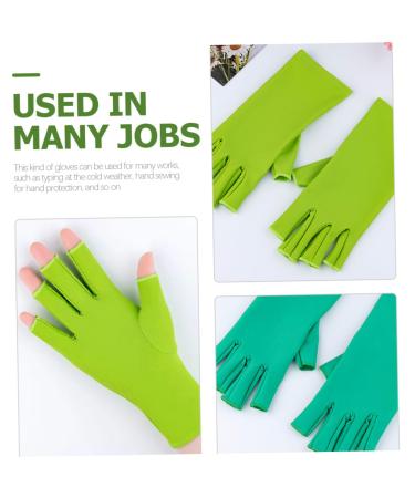 minkissy 8 Pairs Mitts Sewing Hand Covers Crochet Tools Hand Gloves for Women Sun Protection Gloves Crochet Half Finger Gloves Quilting Gloves Craft Para U as Spandex Work Elastic Supplies - Buy Online on GoSupps.com