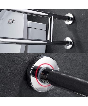 Bathroom Grab Bars Stainless Steel Grab Rail Shower Safety Handle Anti Slip Balance Bar Handicap erly Bath 60cm - Buy Online on GoSupps.com