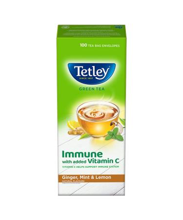 Tetley Tetley Green Tea Ginger Mint and Lemon 100 Tea Bags