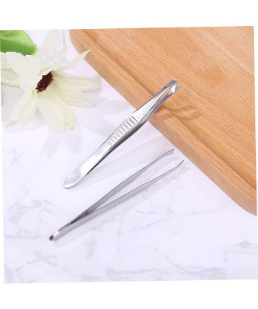Beaupretty Make Up Tools Makeup Eyebrow tweezer Makeup Tool Bevel Eyebrow Clip Eyebrow clamp Eyebrow Pliers Eyebrow Pliers Makeup Orgnizer - Buy Online on GoSupps.com