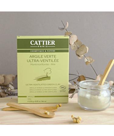 Cattier Ultra-Ventilated Green Clay 250g - Buy Online on GoSupps.com