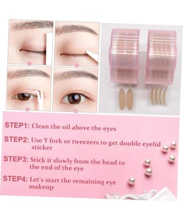 NOLITOY 1 Set Double Eyelid Sticker Female Eyelid Sticker Clear Tape Lace Eyelid Tape Eye Patch No Trace - Buy Online on GoSupps.com