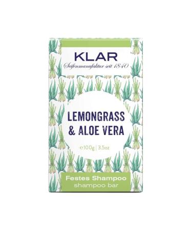 Klar Seifen Solid Shampoo "Lemongrass and Aloe Vera" - Light Silk