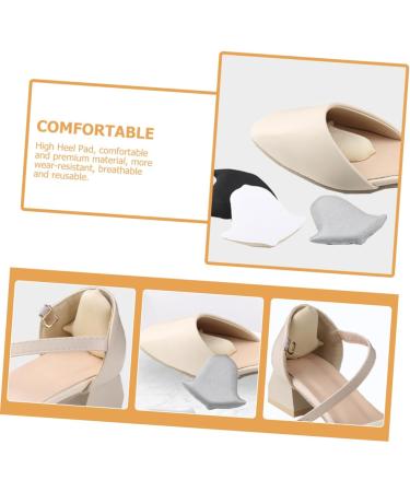6 Pairs Forefoot Half Size Pads - Non Slip Self-Adhesive Insoles for Heels | Comfortable Reusable Shoe Cushions for Women - Buy Online on GoSupps.com