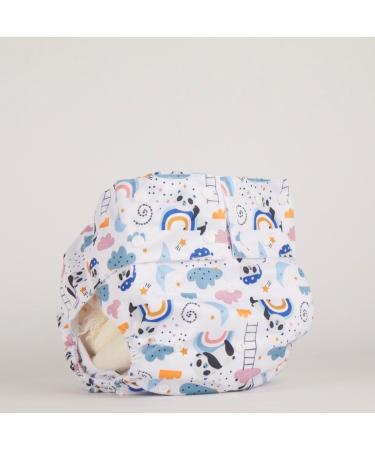 Shop ABDL Diaper - Unisex Panda Printed Super Absorbent & Leak Proof Adult Diaper Cover - International Shipping Available - Buy Online on GoSupps.com