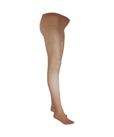 Truform 20-30 mmHg Maternity Compression Pantyhose for Pregnant Bumps | Tummy Support | Beige Petite - Best International Shipping - Buy Online on GoSupps.com