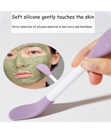 Silicone Face Mask Brush Set for Gentle Exfoliation and Moisturizer Application - 3PCS - Buy Online on GoSupps.com