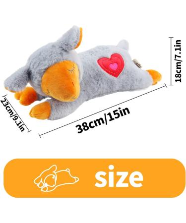 All for Paws Gray Sheep Soft Toy with Heartbeat | Comforting Small Dog Toy for Behavioral Training & Puppy Relief - Buy Online on GoSupps.com